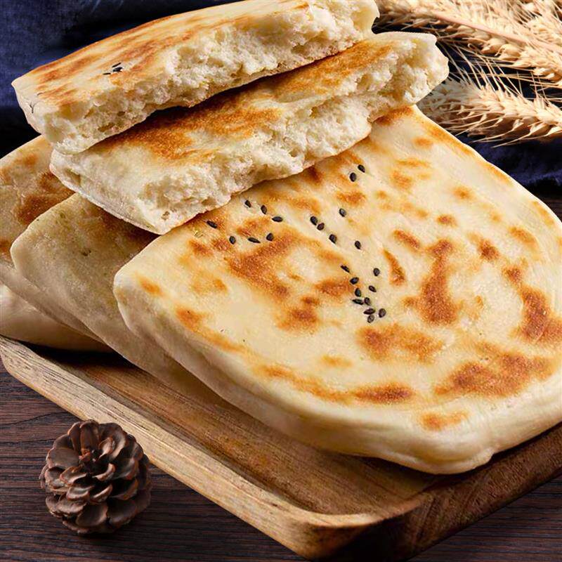 极速月牙烧饼陕西特产手工烧饼肉夹馍饼大荔月牙饼手工老酵面夹菜