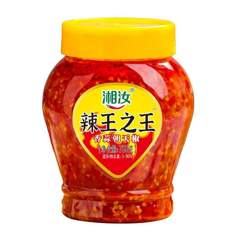 湘汝辣王之王香辣蒜蓉辣椒酱下饭湖南特产小米椒自制农家调旗舰店