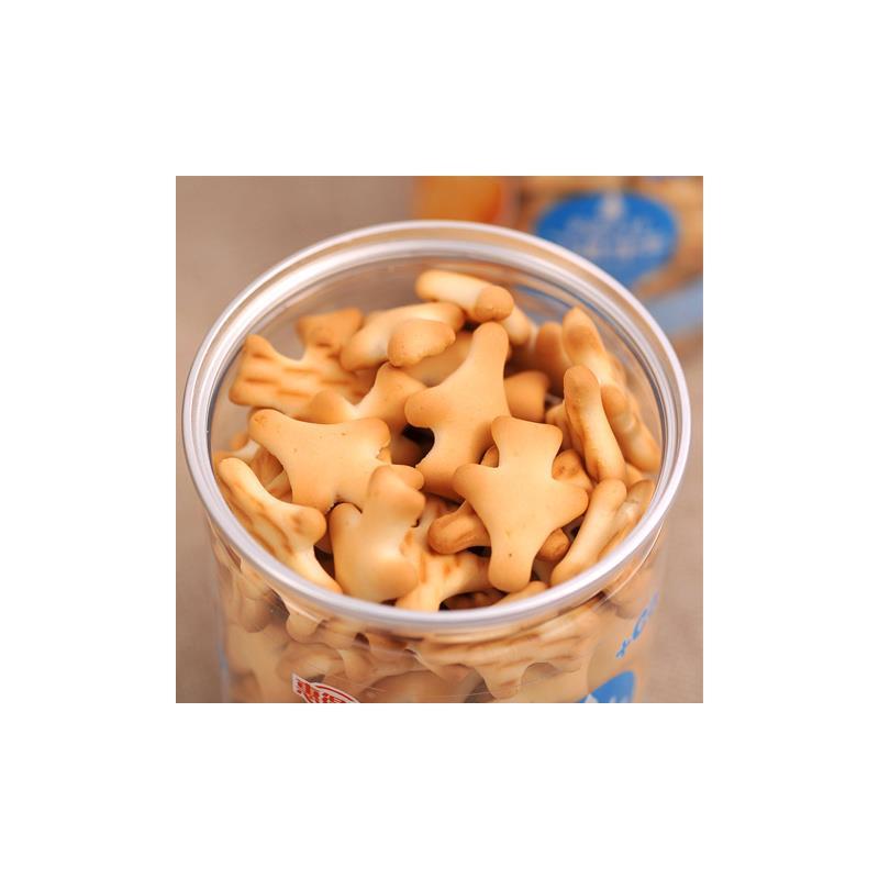 儿童小饼干120g牛奶味椰奶小馒头棒棒儿童零食健康儿童饼干罐装