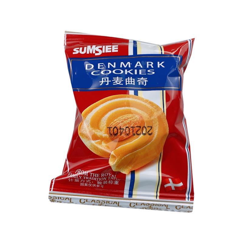 顺兴丹麦曲奇饼干独立小包装小吃零食下午茶办公室点心散装休闲
