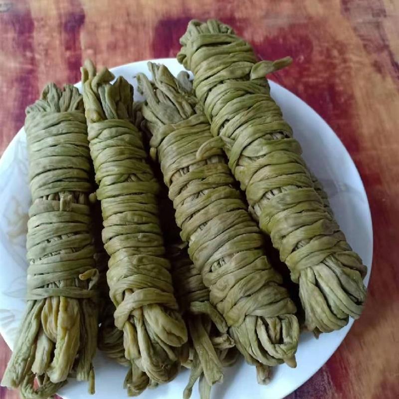 湖南衡阳耒阳土特产农家自制咸豆角酸豆角腌菜酱菜坛子泡菜500g