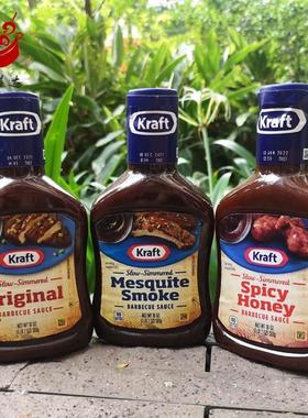 卡夫BBQ烟熏味烧烤调味酱 牛肉烤肉腌料调料Kraft Barbecue Sauce