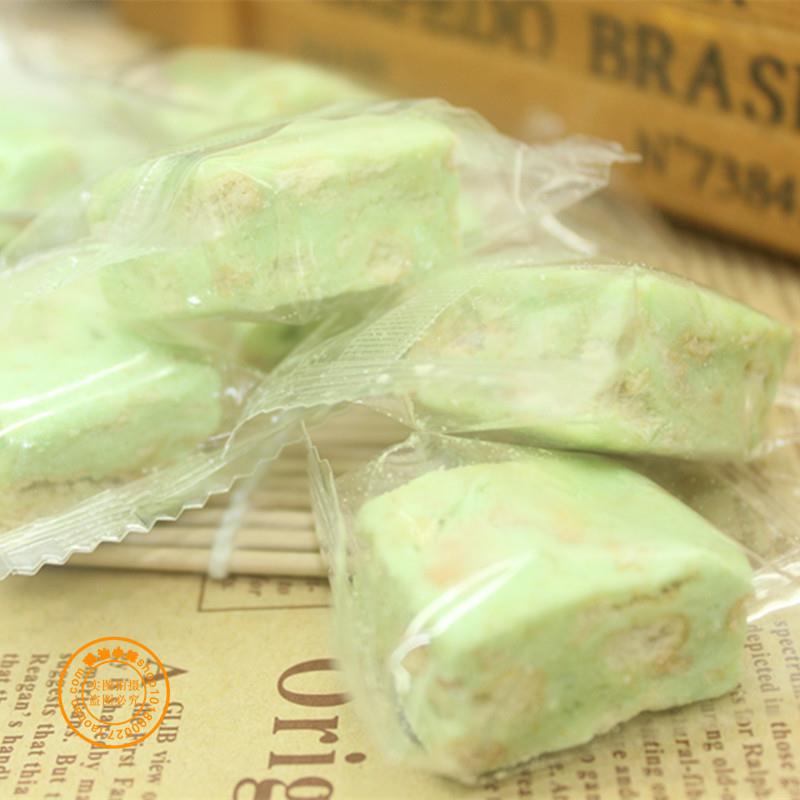 新品潮汕特产 网红零食糕点抹茶味雪花酥 手工茶点小吃奶芙牛轧糖
