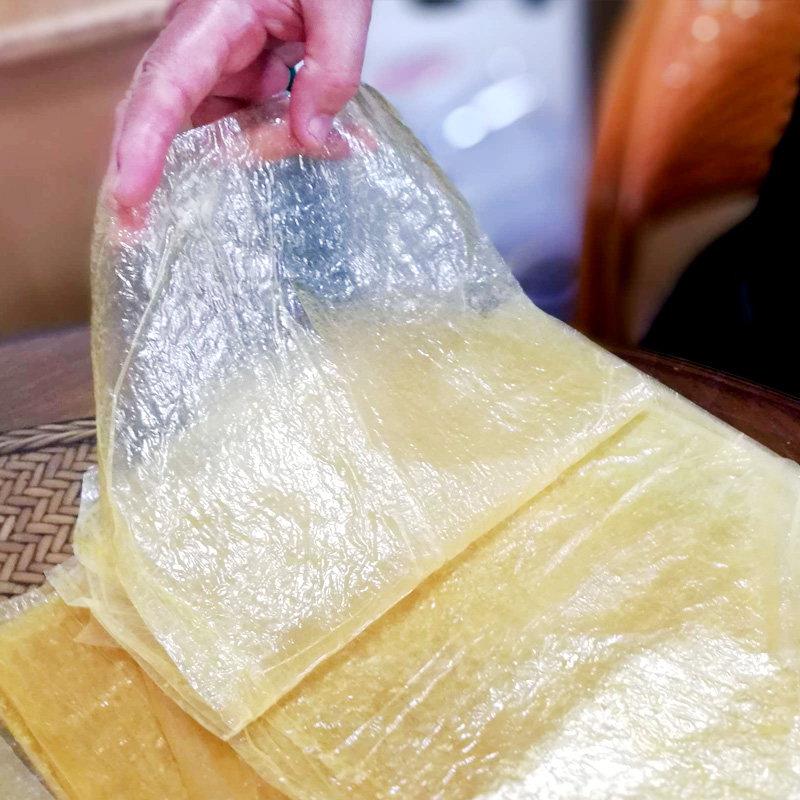 新品清美豆腐皮85g*2包油豆皮豆腐衣做春卷炸响铃干货千张皮手工