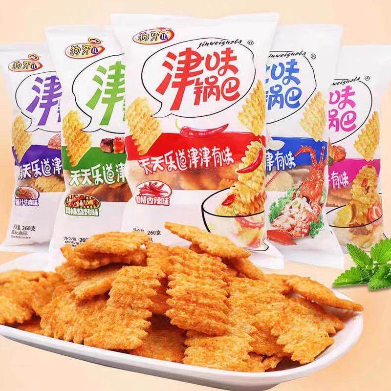 狗牙儿津味锅巴260g番茄烧