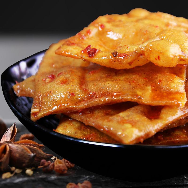 湖南平江泡泡干特产豆干小零食网红小吃豆皮辣条零食豆腐皮豆制品