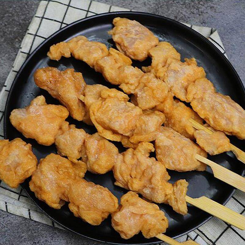 新品唐扬棒无骨油炸鸡肉串商用韩式炸鸡块调制半成品鸡柳鸡肉棒整