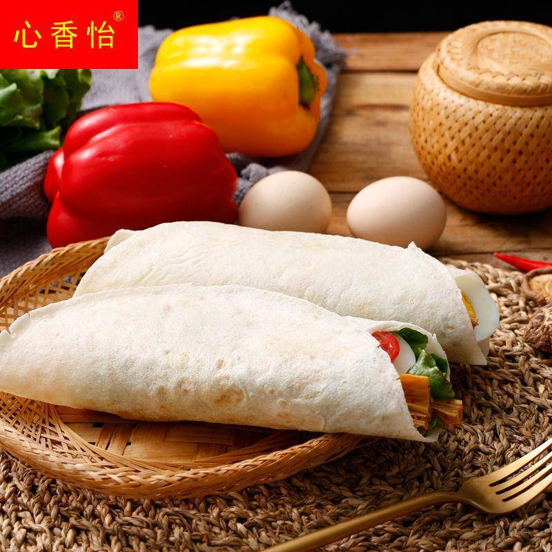 土豆卷饼手工山东单饼软河南烙馍饼早餐薄饼皮筋饼鸡肉卷春饼包邮