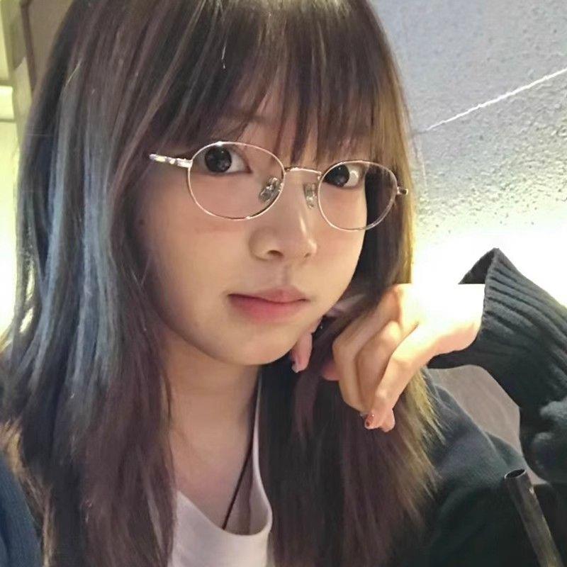 推荐miu系小框近视眼镜女