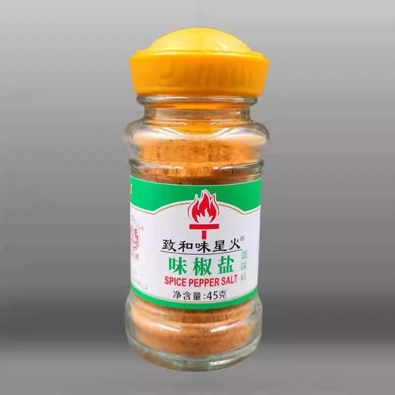 金圣塔致和味星火味椒盐45g小瓶装家用烧烤椒盐大虾撒粉小吃调料