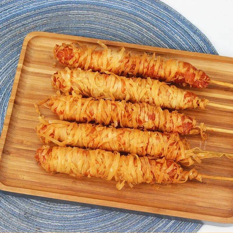 新品金丝鸡柳棒商用冷冻油炸小吃鸡肉串香酥黄金鸡柳串台式无骨鸡