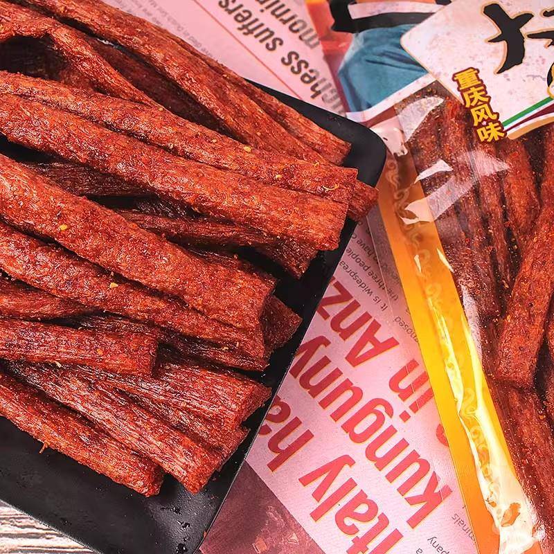 宇仔大长今面筋辣条零食8090后儿时怀旧素大刀肉湖南重庆麻辣熟食