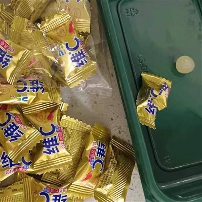 网红浓缩维生素C糖开车加班熬夜神器提神醒脑清新口气散装招待糖