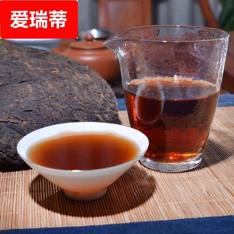 延初茶业 云南普洱茶 熟茶饼茶 陈年 老曼峨古树茶 厂家直接发货
