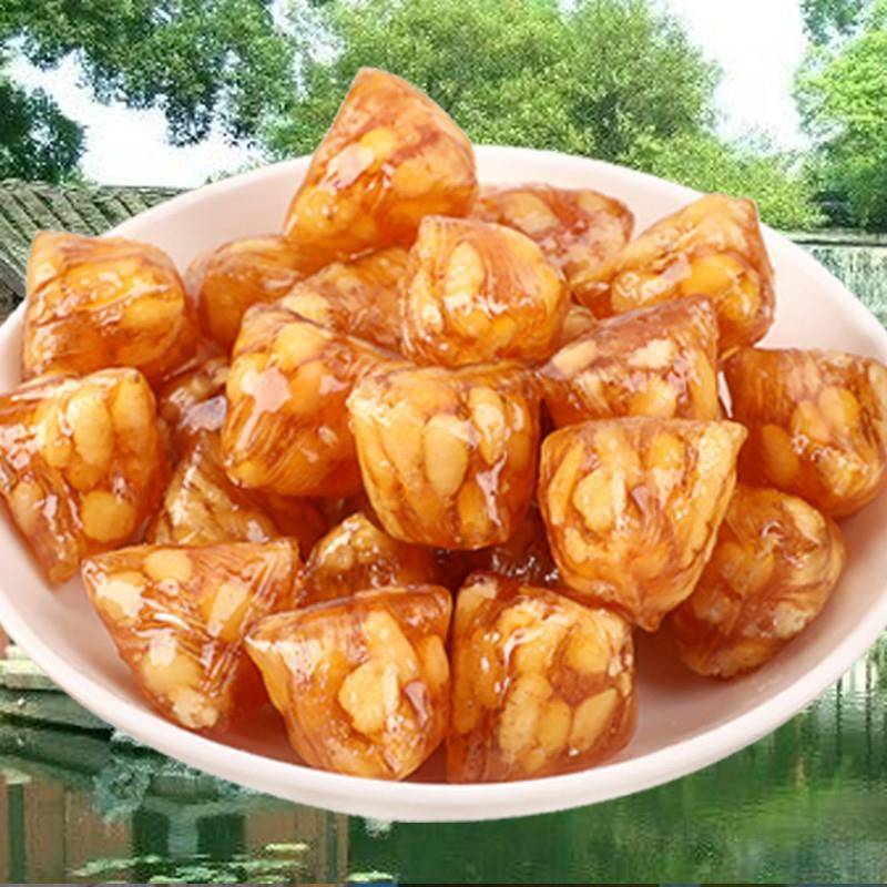 上海特产松仁粽子糖 薄荷味苏州坚果糖果礼盒
