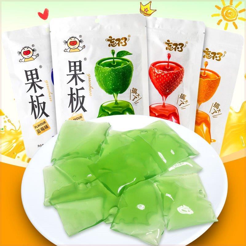 忘不了果板果冻果冻条零食多口味水果果味果冻夏季休闲小零食