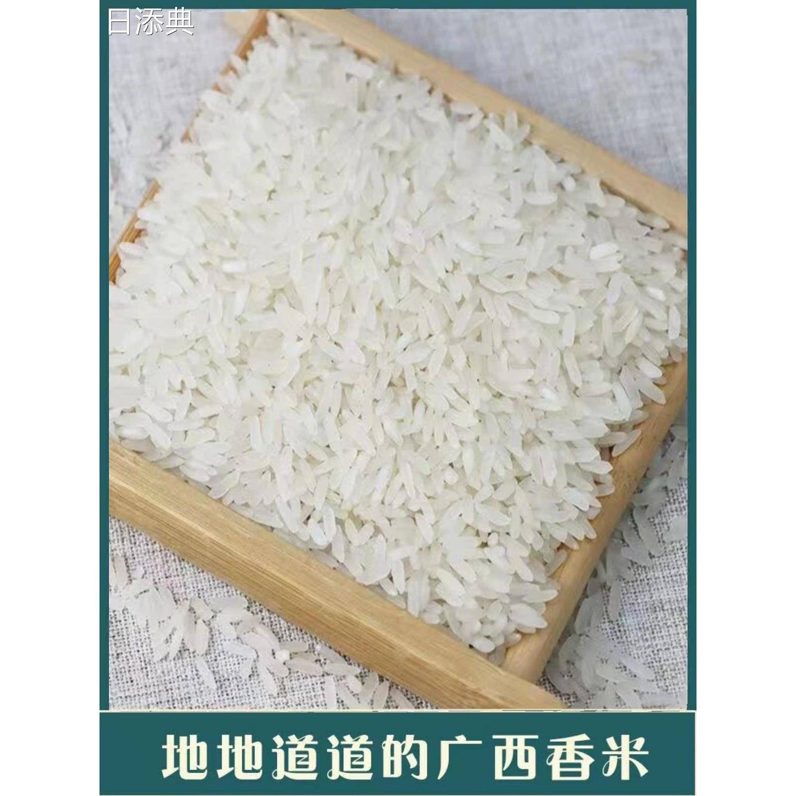 桂鼎金优象牙香米饭桂丝九七大米原生态乡村自种丝苗米油粘米灿米