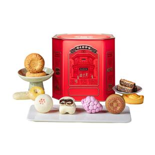 祥禾饽饽铺美福礼盒装天津传统中式糕点心零食母亲节送妈妈长辈
