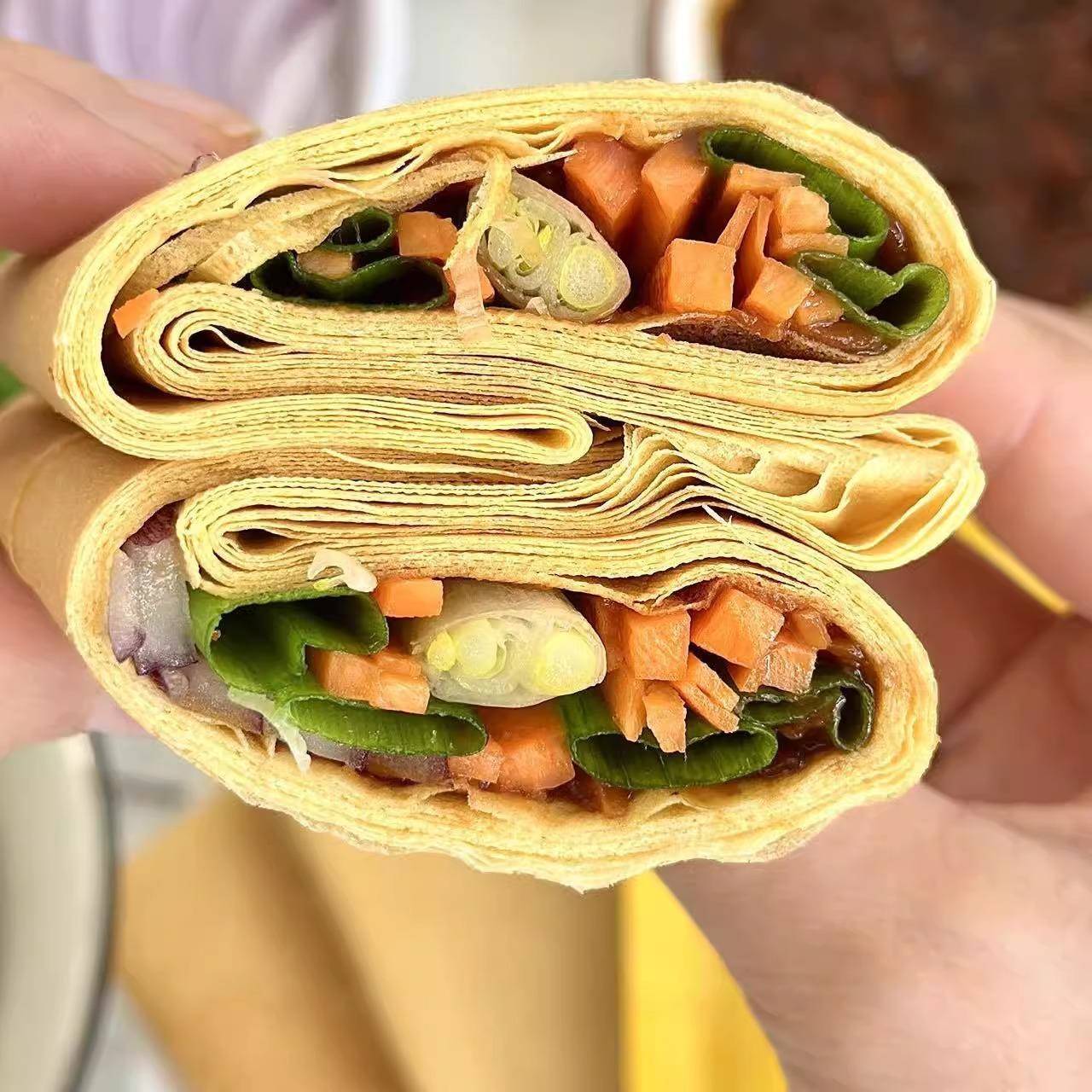御泰黄常泰常安泰山黄精煎饼10袋小米煎饼纯手工山东特产早餐