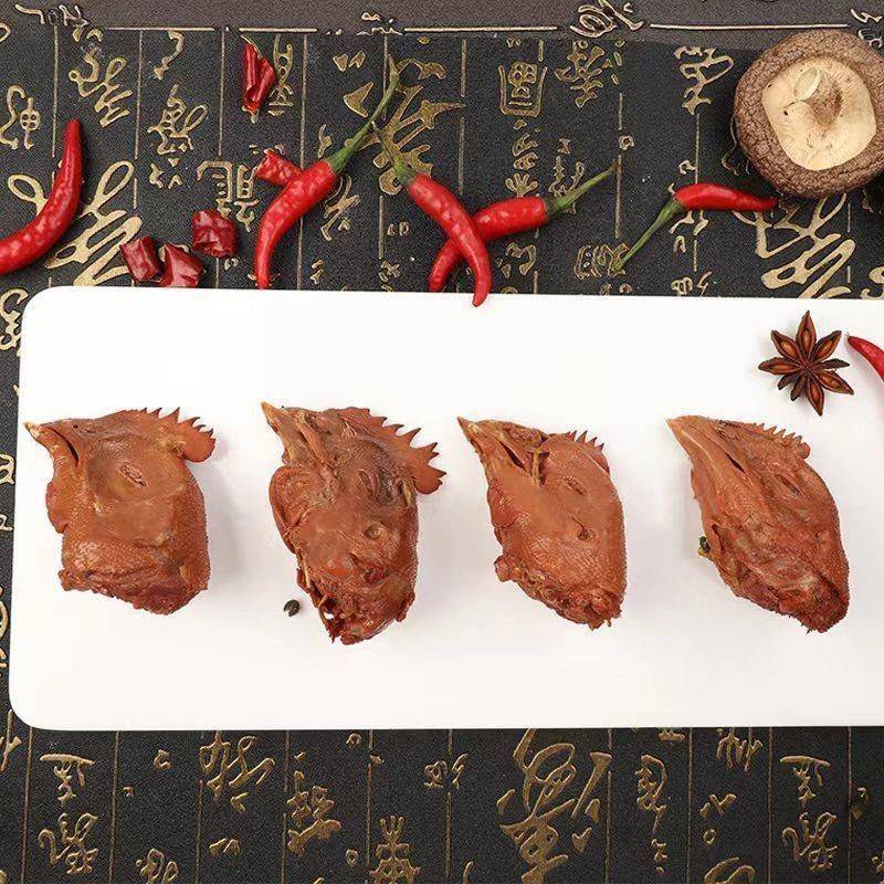 香馋馋肉制品麻辣卤鸡头开袋即食麻辣鲜香