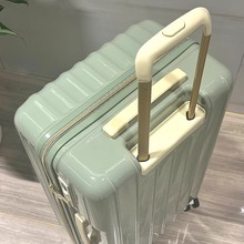 双层防爆拉链款行李箱2025新款拉杆箱女20寸小型登机多功能密码箱