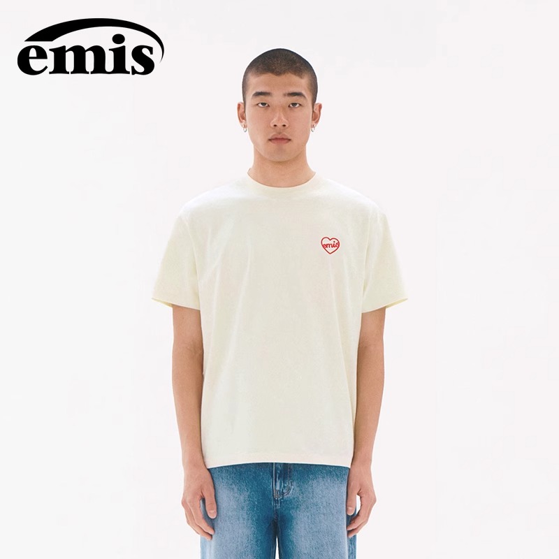 emis心形T恤男女同款短袖