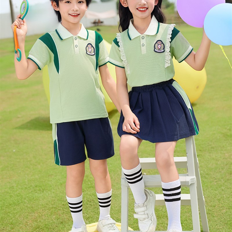 幼儿园园服夏装班服套装小学生运动会开幕式校服大班毕业照摄影服