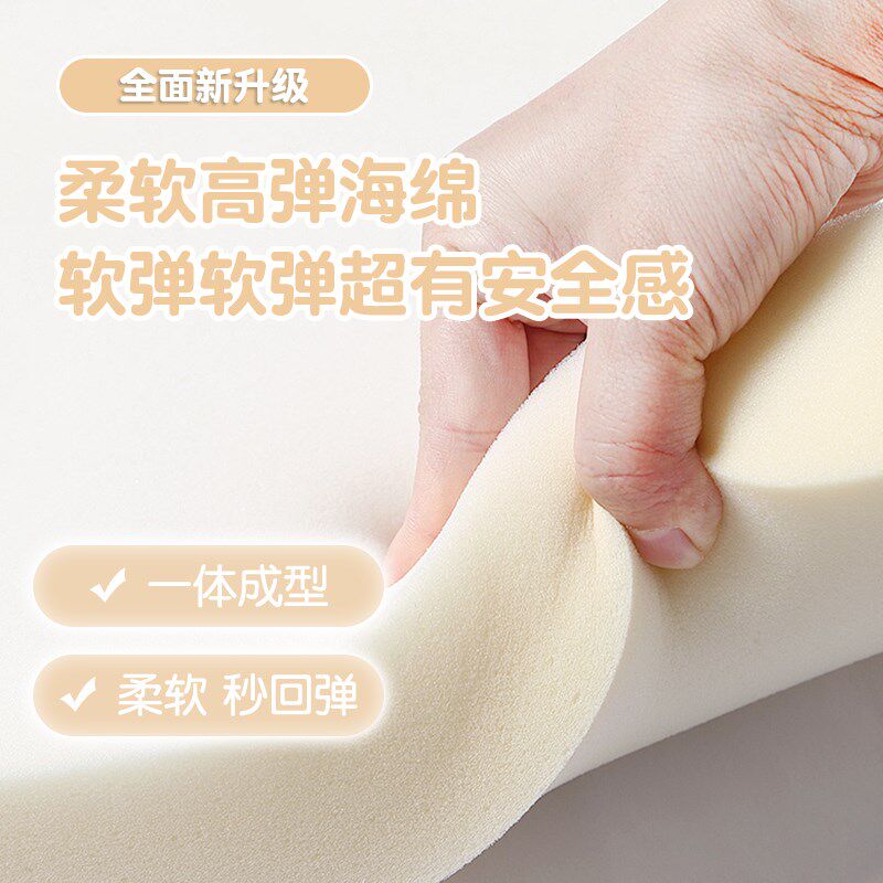 榻榻米软包墙围恐龙卡通儿童房床头靠背墙面装饰防撞护墙挡板墙贴