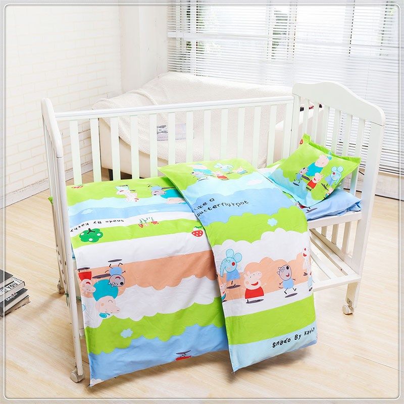 幼儿园床上用品三件套六件儿童午睡被子纯棉宝宝小被子春秋冬棉花,婴童用品,婴童/儿童三件套,淘宝优惠券,粉丝福利购,淘宝优惠卷
