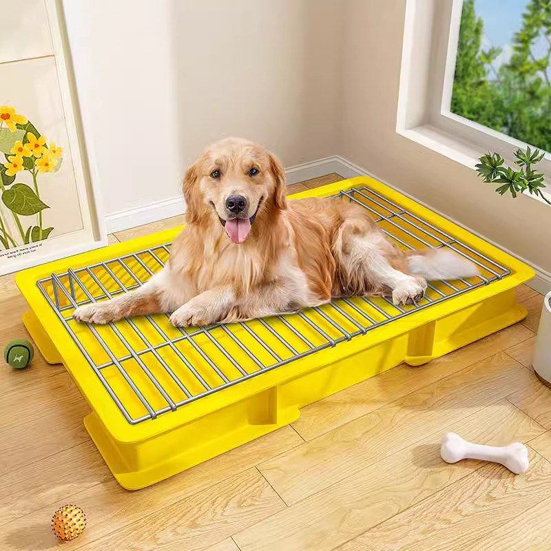 特大号狗狗厕所大型犬防踩屎中型犬小型犬铁网诱导剂定点拉布拉多