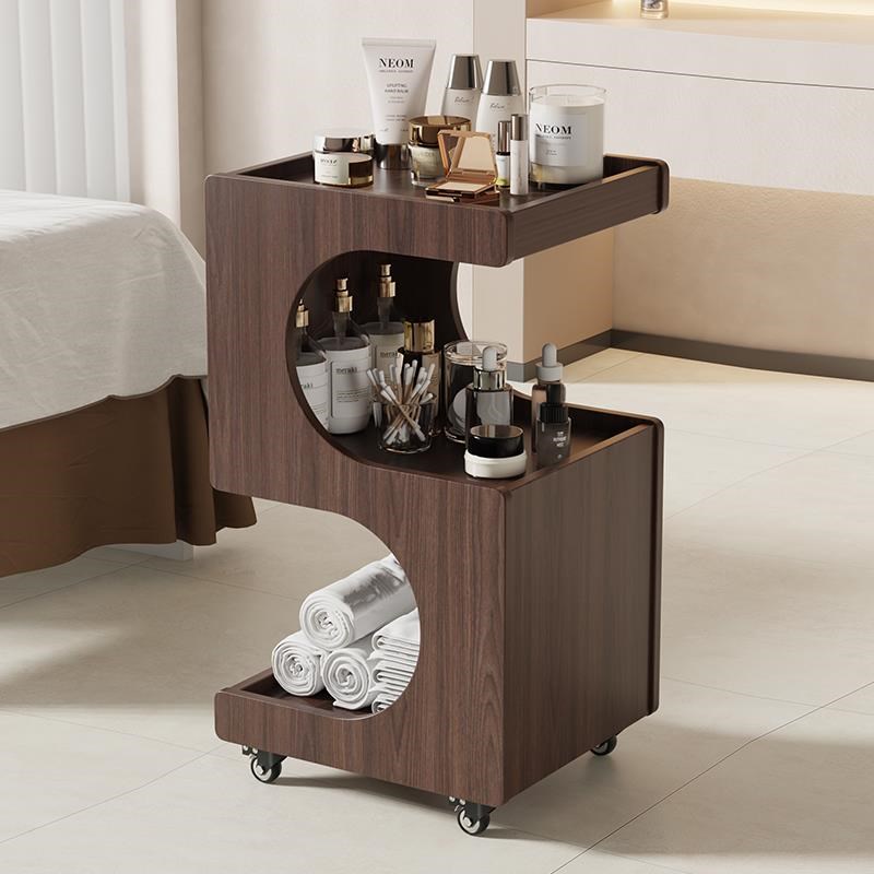 美容院专用小推车皮肤管理可移动置物架护理仪器化妆品手推工具车