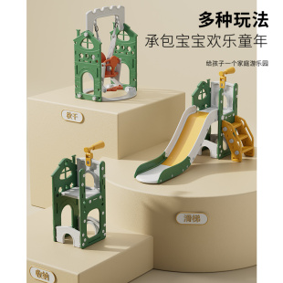 儿童滑滑梯室内家用小型宝宝滑梯折叠多功能小孩玩具家庭游乐场