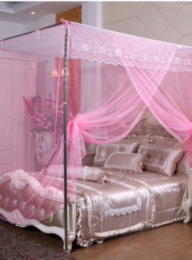 单门学生宿舍加密加厚防尘顶宫廷蚊帐1.2m1.5m1.8m米床双人家用