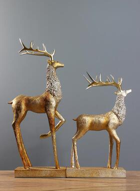 欧式家居客厅酒柜装饰品摆件创意电视柜工艺品结婚礼物卧室小摆设