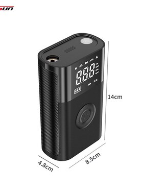 carsun数显数码款汽车轮胎充气泵便携式电动无线智能车载打气泵