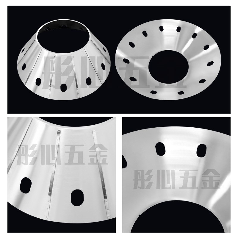 珠三角厂家非标定制旋压加工分离机碟片零部件304不锈钢旋压加工