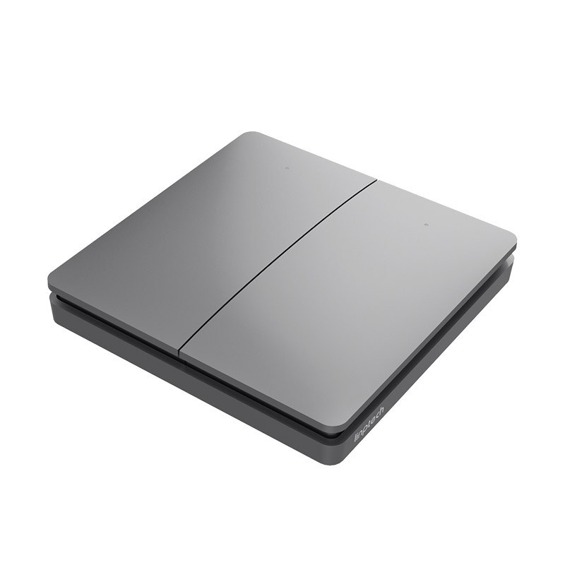 领普/linptech 远距离无线开关K9星空灰色 自发电免布线遥控开关