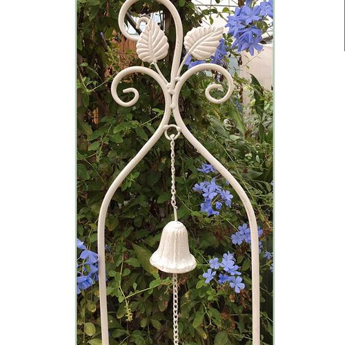 欧式做旧铁艺庭院植物月季铁线莲落地式攀爬架户外花架阳台爬藤架