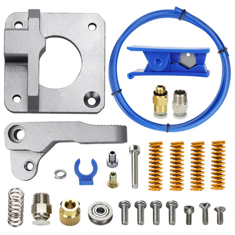 3d打印机配件套装 CR-10银色挤出机切管器M6/m10送料机套件