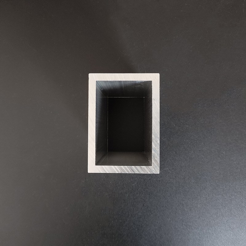 铝合金方管50x70x5mm硬质空心方通型材工业铝方通50*70*5方管米价