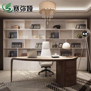 赛弥娅书柜烤漆书架办公简约现代自由组合书房大型书橱置物架收纳