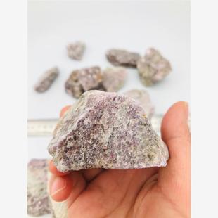 天然锂云母原石矿物标本教学教材矿石 大片白云母块状黑云母