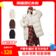 韩系连帽云朵泡芙蓬松羽绒服女中长款 潮