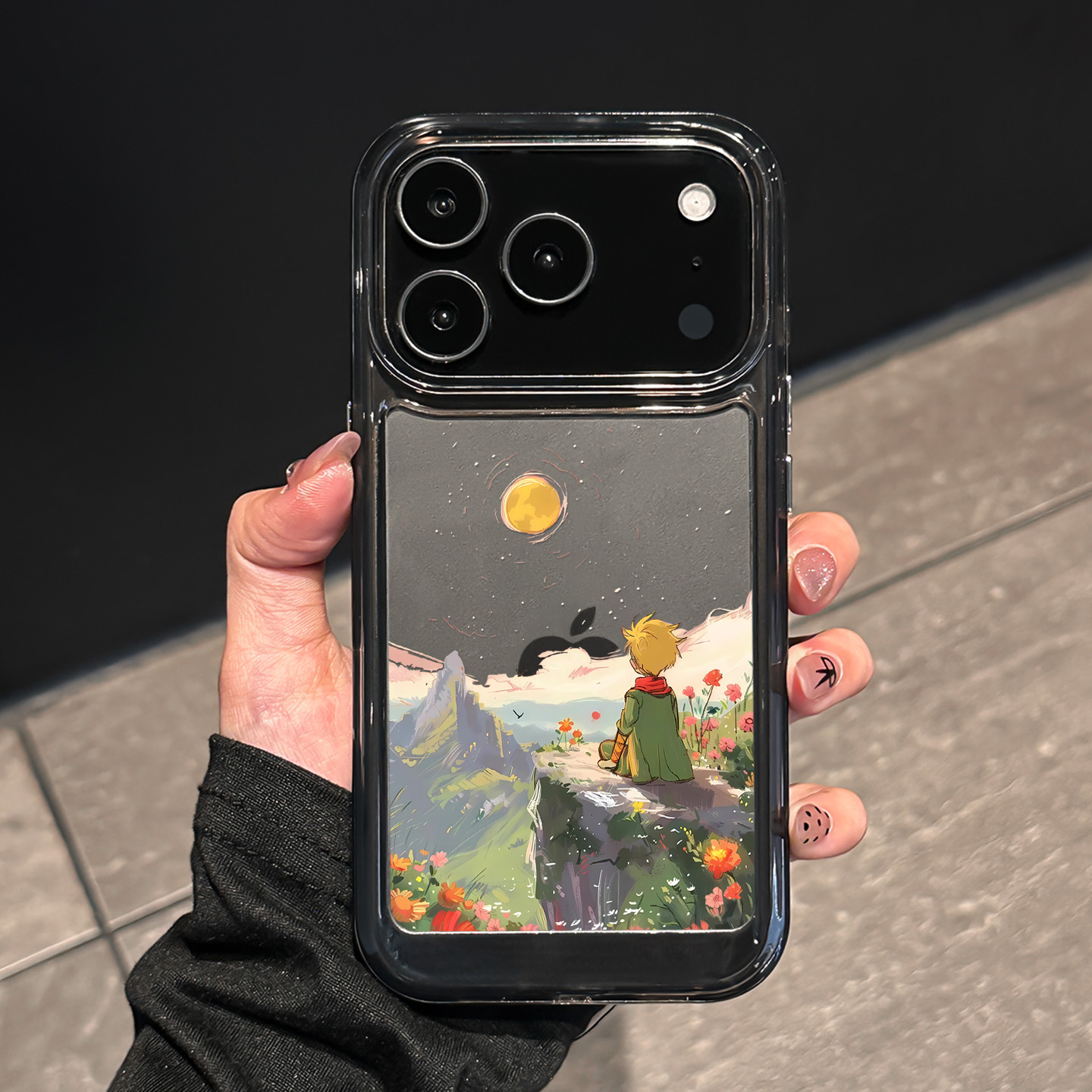 适用苹果17promax小王子手机壳新款iPhone17不会撞壳16pm独特好看的15plus透明Air外壳14pro高级感14小众ip13