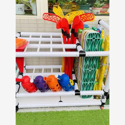 幼儿园滑板车收纳架平衡