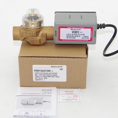 适配原装霍尼Honeywell电动二通电动温控阀VC6013/VC4013 6分DN20