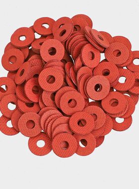 M2/M2.5/M3/M4 红色红钢纸垫片 绝缘垫圈 红纸垫 螺丝快巴平垫片
