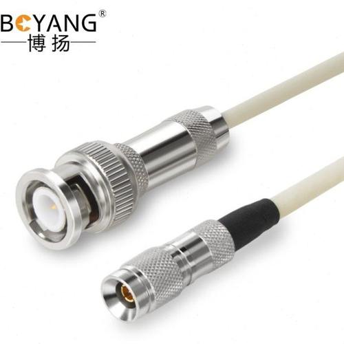 博扬2M跳线BNC-CC4 2M兆E1接头成品跳线syv75-2-1同轴电缆DDF20米