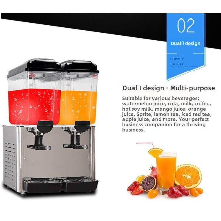 科酷饮料机商用 全自动冷热果汁机大容量网红奶茶冷饮雪泥冰沙机