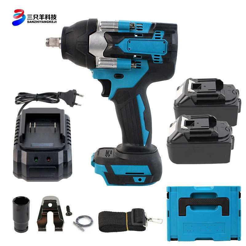 锂电无刷电动扳手大扭矩大功率充电式电风炮架子重型汽修工具